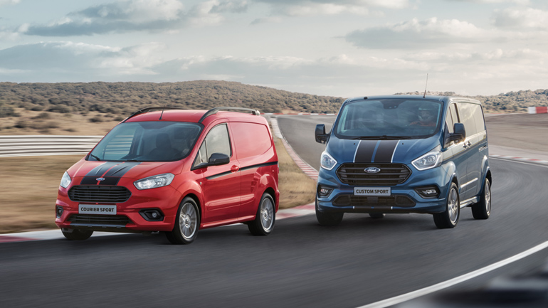 Σπορ DNA για το Van της Ford